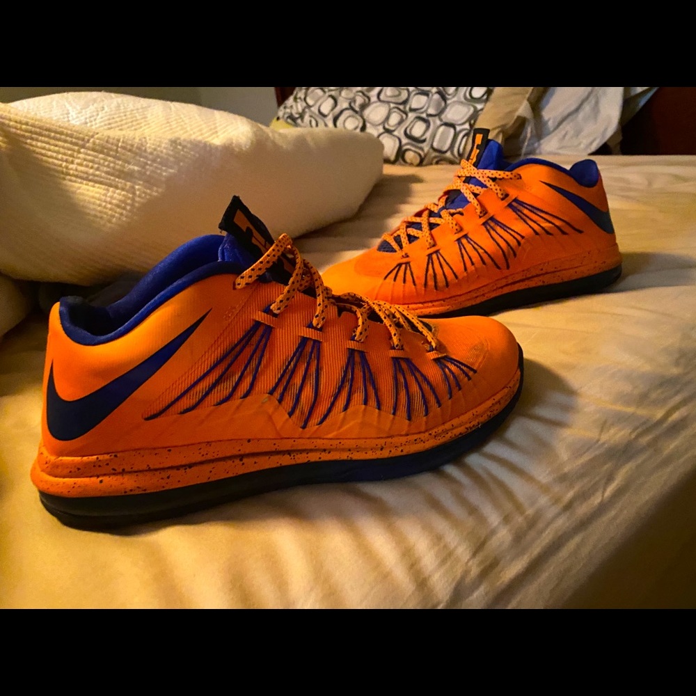 Lebron James 10’s Low X Orange Floridians (Knicks)